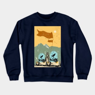 BIRD TRAIN Crewneck Sweatshirt